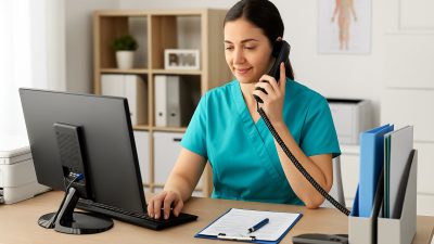 secretaire medicale travail