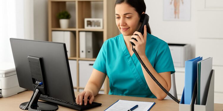 secretaire medicale travail